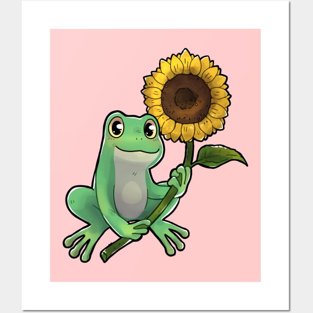 Sunflower for You <3 Wall Art by ScaredyKai